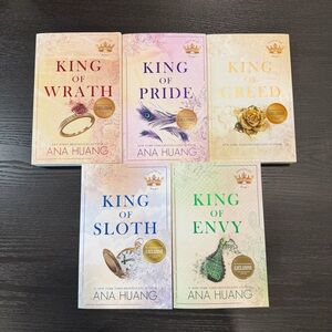 Barnes & Noble Exclusive Kings of Sin Books 1-5 by Ana Huang